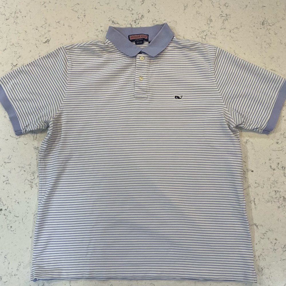 Vineyard Vines - Men's Large - Blue Stripe